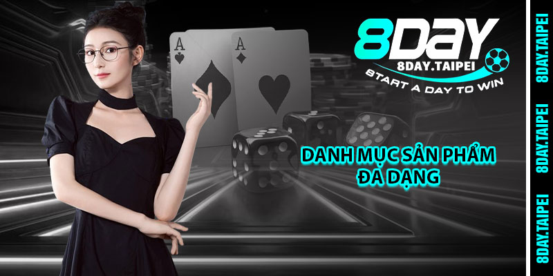 Danh mục sản phẩm đa dạng 
